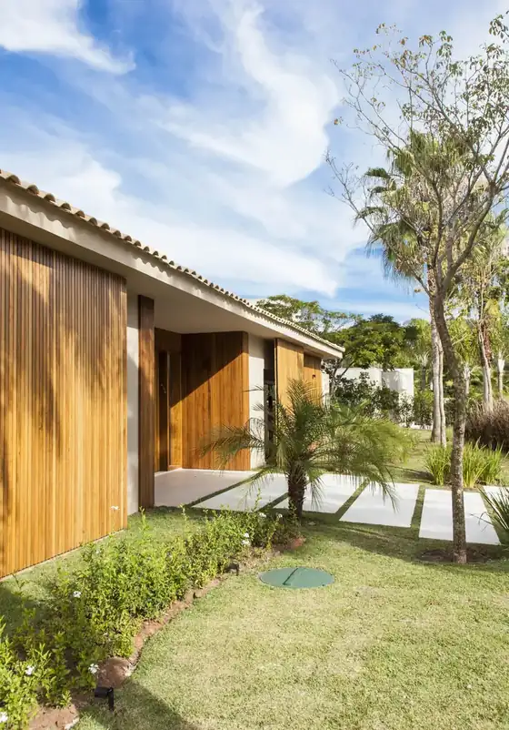 Jardim lateral